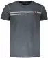 Herren-T-Shirt KIXMI RICKY DUNKELGRAU