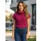 Damen-Strickweste KIXMI RAISA BURGUND