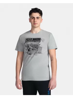 Herren-T-Shirt KILPI PORTELA-M TM0376KI HELLGRAU