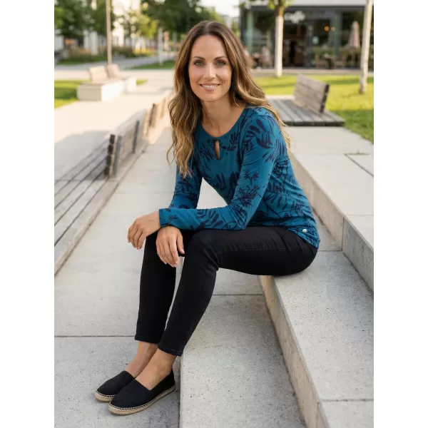 Damen-T-Shirt KIXMI ROAN KEROSIN 