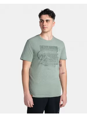 Herren-T-Shirt KILPI PORTELA-M TM0376KI DUNKELGRÜN