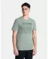 Herren-T-Shirt KILPI PORTELA-M TM0376KI DUNKELGRÜN
