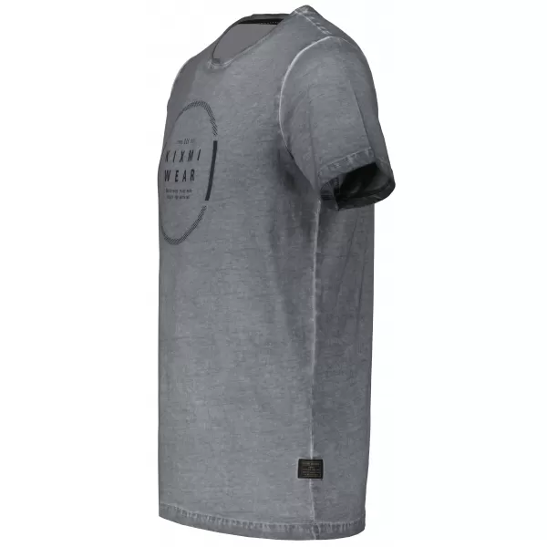  Herren-T-Shirt KIXMI RAY DUNKELGRAU 