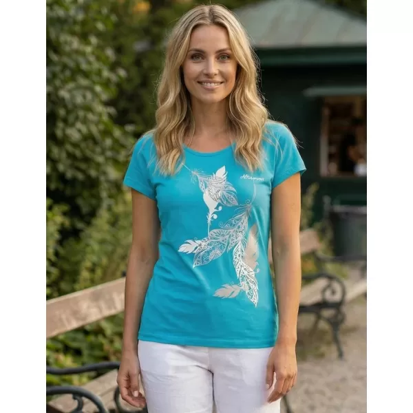  Damen-T-Shirt ALTISPORT ALW178122 TÜRKIS 