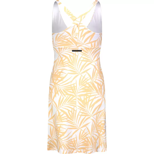  Kleid NORDBLANC V-NECK NBSLD7804 GELB/WEIß 