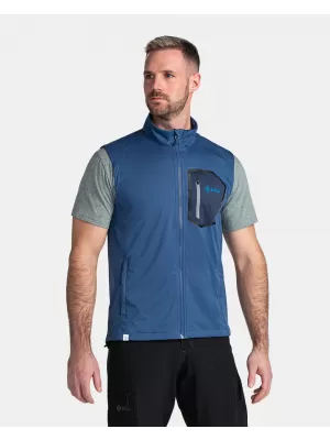 Herren-Softshellweste KILPI RIELLO-M TM0111KI DUNKELBLAU