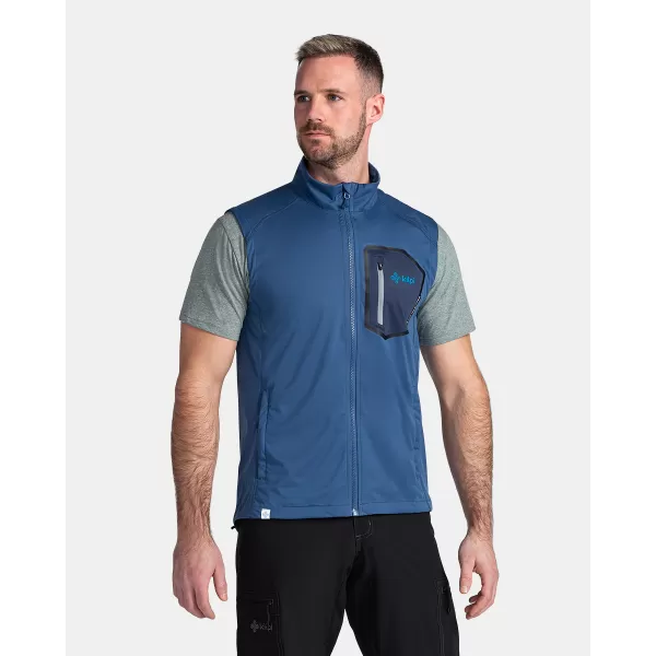  Herren-Softshellweste KILPI RIELLO-M TM0111KI DUNKELBLAU 