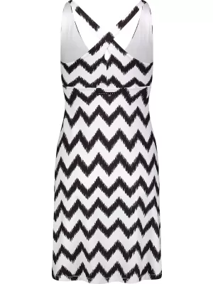 Kleid NORDBLANC V-NECK NBSLD7804 SCHWARZ
