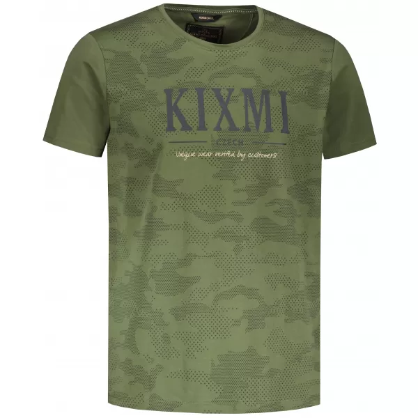  Herren-T-Shirt KIXMI RADLY MILITÄR 