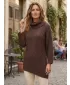 Damenpullover KIXMI ROSLIN BRAUN