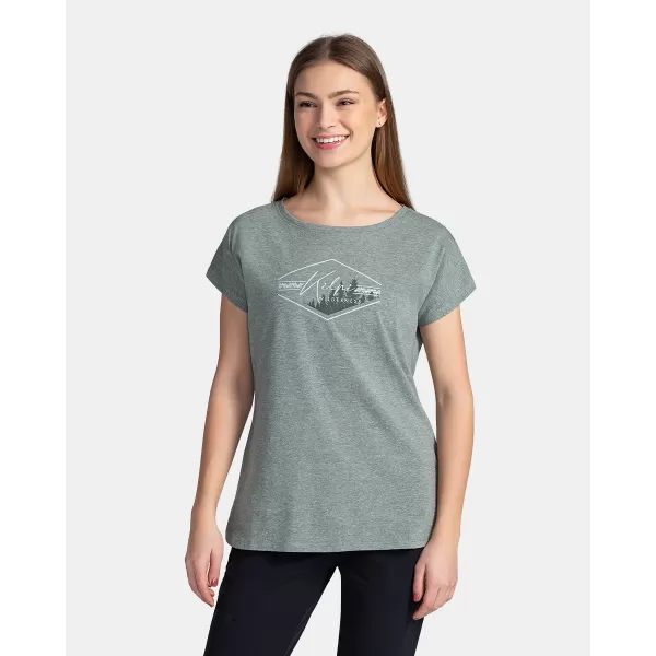  Damen-T-Shirt KILPI NELLIM-W TL0363KI DUNKELGRÜN 