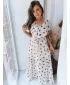 Kleid DSTREET CRESPO EY2302 WEIß
