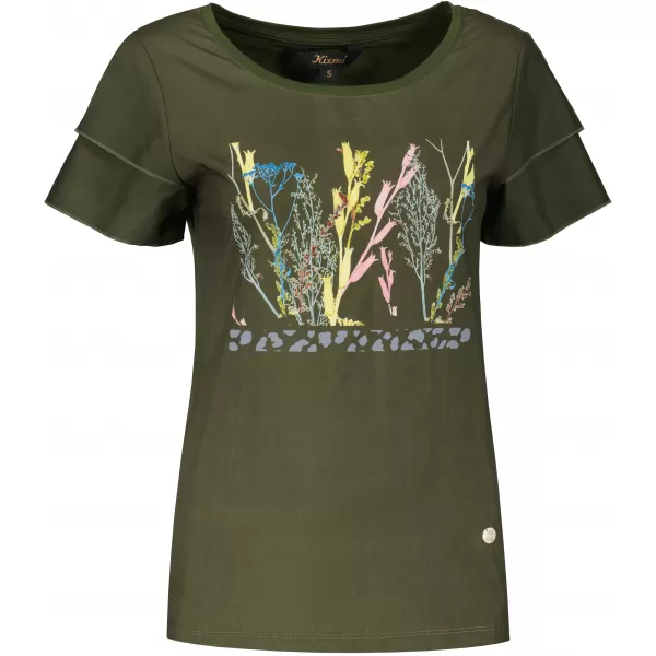  Damen-T-Shirt KIXMI RIANNA MILITÄR 