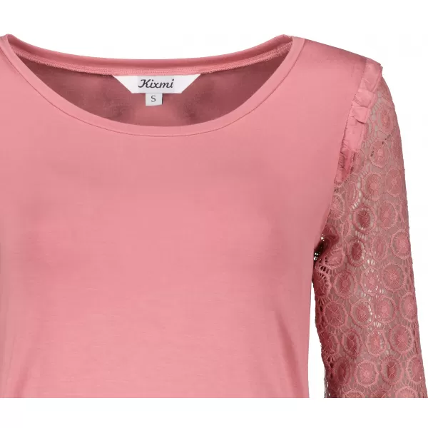  Damen-T-Shirt KIXMI REBECA DUNKELPINK 