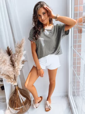 Damenshorts DSTREET CREMIS SY0311 WEIß