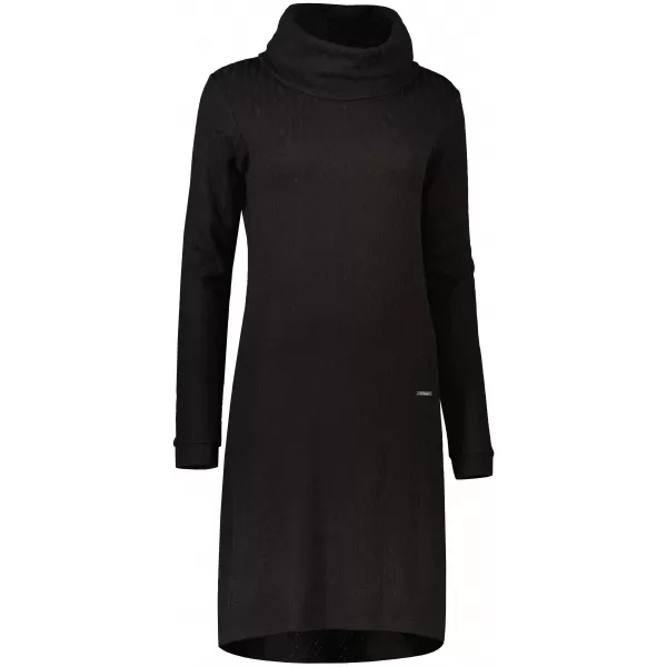  Sweatshirt-Kleid für Damen KIXMI RIVA SCHWARZ 