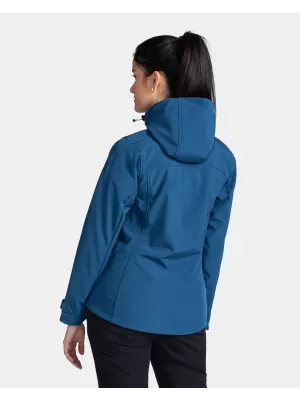 Softshelljacke für Damen KILPI RAVIA-W TL0109KI DUNKELBLAU