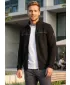 Herren-Sweatshirt KIXMI REUBEN SCHWARZ