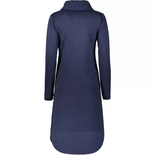  Sweatshirt-Kleid für Damen KIXMI RENIE DUNKELBLAU 