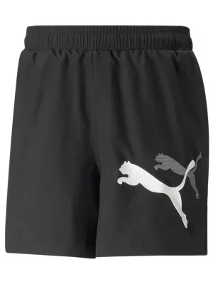Herrenshorts PUMA ESS+ LOGO POWER CAT WOVEN SHORTS 5 673382-01 SCHWARZ