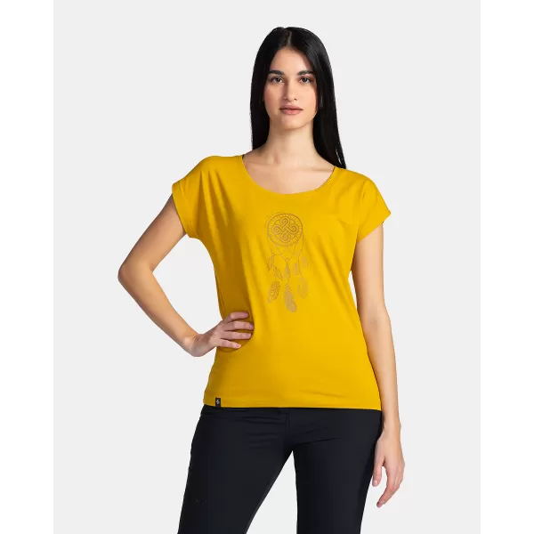  Damen-T-Shirt KILPI ROANE-W TL0370KI GOLDEN 