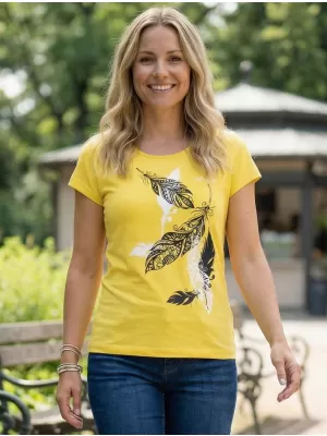 Damen-T-Shirt ALTISPORT ALW178122 ZITRONE