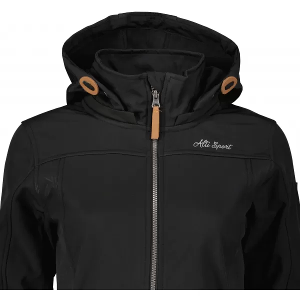  Softshell-Mantel für Damen ALTISPORT MAGGA LCTB220 SCHWARZ 