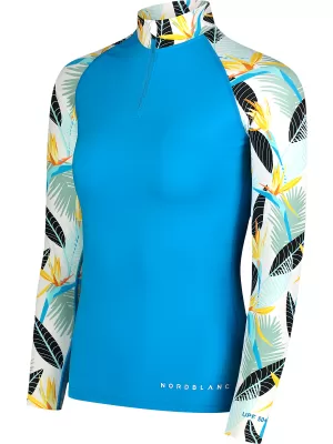 Damen-T-Shirt NORDBLANC WATER NBSLF7865 BLAU