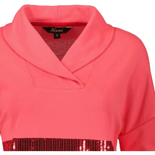  Damen-Sweatshirt KIXMI RANDY ROSA 