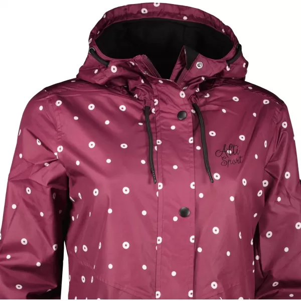  Herbstjacke für Damen ALTISPORT OWEDA LJCB628 BURGUND 