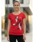 Damen-T-Shirt ALTISPORT ALW178120 ROT
