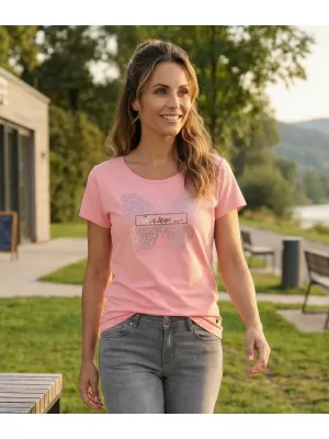 Damen-T-Shirt KIXMI ROSIE HELL-PINK