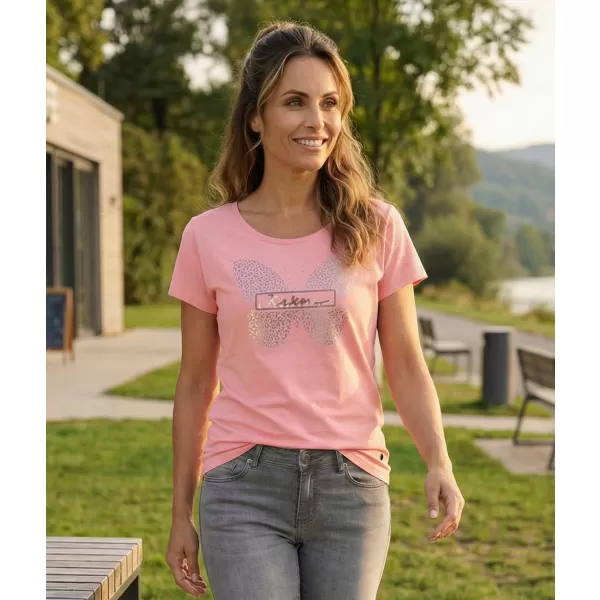  Damen-T-Shirt KIXMI ROSIE HELL-PINK 