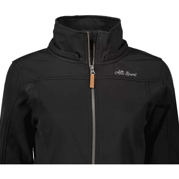  Softshell-Mantel für Damen ALTISPORT MAGGA LCTB220 SCHWARZ 