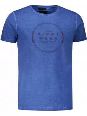 Herren-T-Shirt KIXMI RAY BLAU