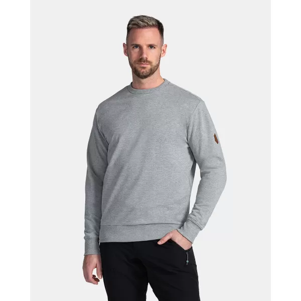  Herren-Sweatshirt KILPI OIRAN-M TM0210KI HELLGRAU 