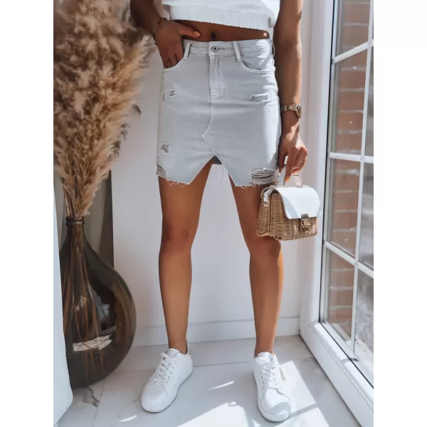  Damen -Jeansrock DSTREET FUSIM CY0386 GRAU 