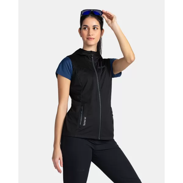  Softshellweste für Damen KILPI MONILEA-W TL0111KI SCHWARZ 