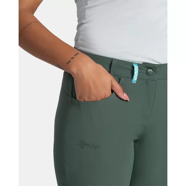  Damen-Shorts KILPI SYLANE-W TL0403KI DUNKELGRÜN 