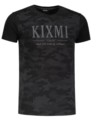 Herren-T-Shirt KIXMI RADLY SCHWARZ