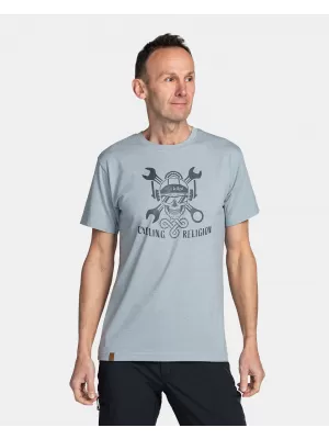 Herren-T-Shirt KILPI SKULLY-M TM0377KI HELLGRAU