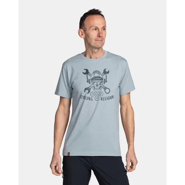  Herren-T-Shirt KILPI SKULLY-M TM0377KI HELLGRAU 