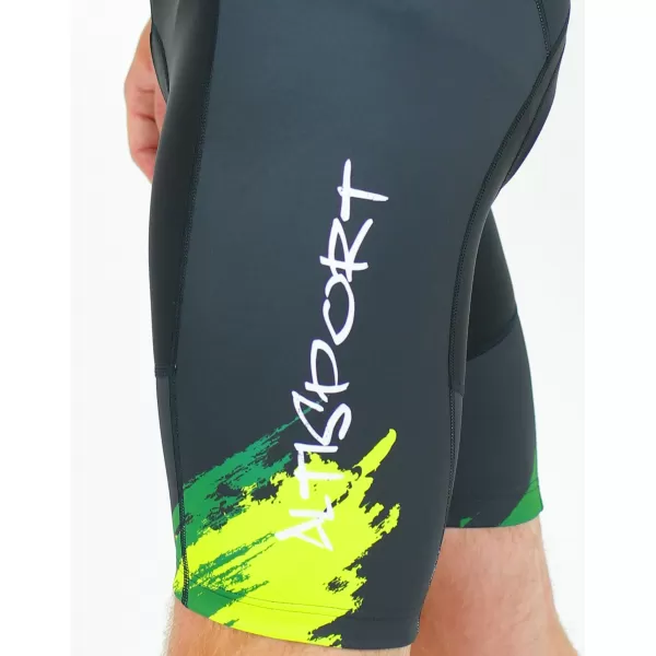  Premium-Radhose für Herren ALTISPORT SWE/ALM01S13 GRÜN 