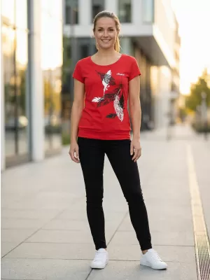 Damen-T-Shirt ALTISPORT ALW178120 ROT