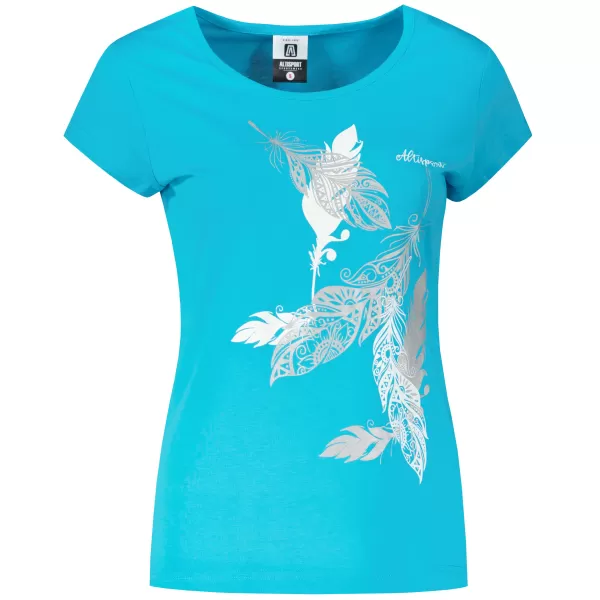  Damen-T-Shirt ALTISPORT ALW178122 TÜRKIS 