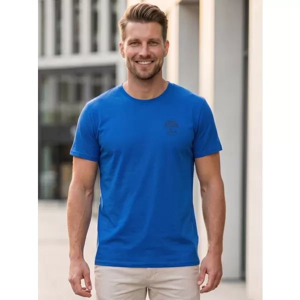  Herren-T-Shirt SAM 73 DIEGO MT 827 LEUCHTEND BLAU 