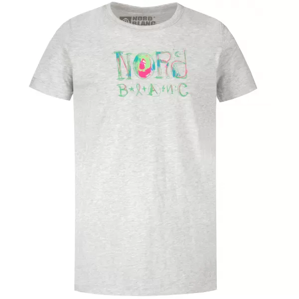  Kinder-T-Shirt NORDBLANC NBSKT5217L LICHT-HIGHLIGHT 