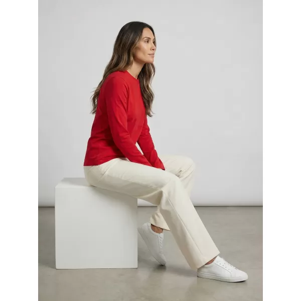  Damen-T-Shirt mit langen Ärmeln SAM 73 ZIRA WT 894 ROT 
