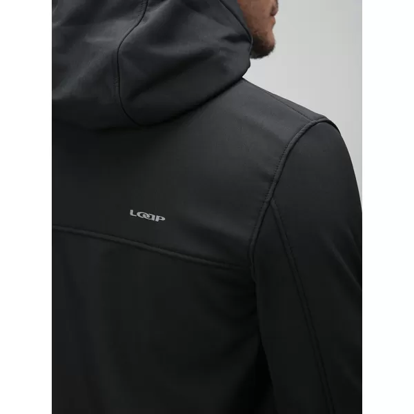  Herren-Softshelljacke LOAP LUPRON OLM2307 DUNKELGRAU 