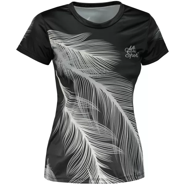  Hochwertiges Funktions-T-Shirt für Damen ALTISPORT VOJ/ALW001TR01 SCHWARZGRAU 